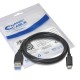 NANO CABLE USB 3.1, 1m 1m USB C USB A Negro 10.01.4001